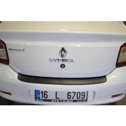 Купити Накладка на задній бампер EuroCap (ABS) для Renault Logan II 2013-2022 рр