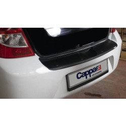 Купити Накладка на задній бампер EuroCap (ABS) для Renault Logan II 2013-2022 рр