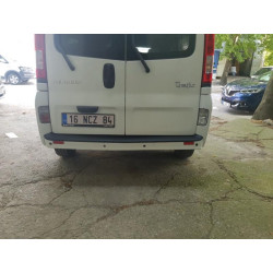 Купити Накладка на задній бампер EuroCap (ABS) для Nissan Primastar 2002-2014 рр