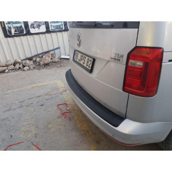 Купити Накладка на задній бампер EuroCap (ABS) для Volkswagen Caddy 2015-2020 рр