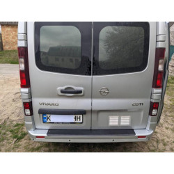 Купить Накладка на задний бампер DDU (ABS) для Nissan NV300/Primastar 2016-гг