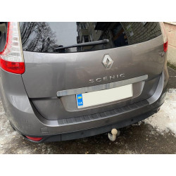 Купить Накладка на задний бампер DDU (для Grand, ABS) для Renault Scenic/Grand 2009-2016 гг