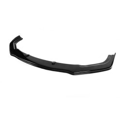 Купити Накладка на передній бампер ЛИП (чорна) для Renault Megane IV 2016-2025 рр
