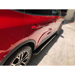 Купить Боковые пороги RedLine V1 (2 шт., алюминий) для Ford Kuga/Escape 2019- рр