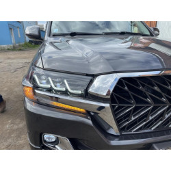 Купить Передние фары 2016-2025 (LX-Design) для Toyota Land Cruiser 200