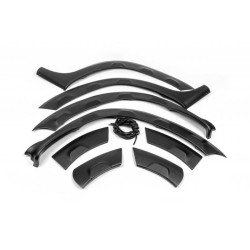 Купити Розширювачі арок з виступами (8 шт, ABS) DDU - Україна для Renault Duster 2008-2017 рр