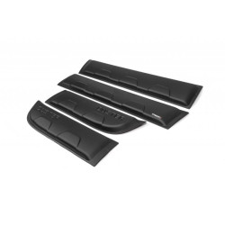 Купити Молдинги гладкі (4 шт, пластикові) EuroCap - Туреччина для Renault Duster 2008-2017 рр