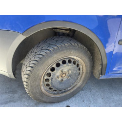 Купити Накладки на арки (чорний мат) Довга база (метал) для Volkswagen Caddy 2004-2010 рр