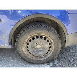 Купити Накладки на арки (чорний мат) Довга база (метал) для Volkswagen Caddy 2004-2010 рр