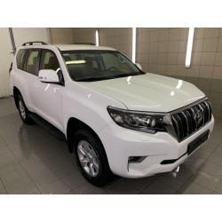 Купити Рейлінги турецька дизайн (Чорні, 2 шт) пластикові ніжки для Toyota Land Cruiser Prado 150