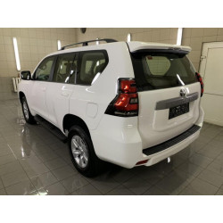 Купити Рейлінги турецька дизайн (Чорні, 2 шт) пластикові ніжки для Toyota Land Cruiser Prado 150