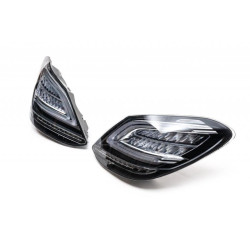 Купить Задние фонари Black (2 шт) для Mercedes C-сlass W205 2014-2021 гг
