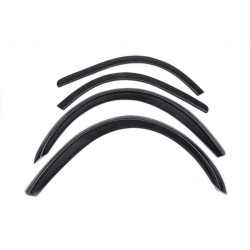 Купити Накладки на арки (4 шт, чорні) Чорна нержавейка для Mercedes Vito W638 1996-2003 рр