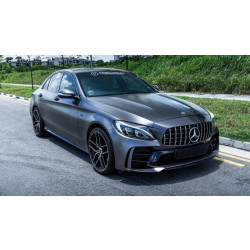 Купить Комплект обвесов с полным задним бампером (дизайн Black Mamba C63GT) для Mercedes C-сlass W205 2014-2021 гг