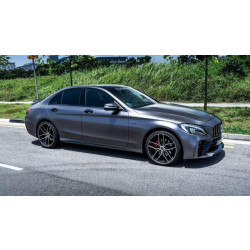 Купить Комплект обвесов с полным задним бампером (дизайн Black Mamba C63GT) для Mercedes C-сlass W205 2014-2021 гг