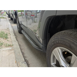 Купити Бокові пороги OEM V2B (2 шт, алюміній) для Toyota Rav 4 2019- рр