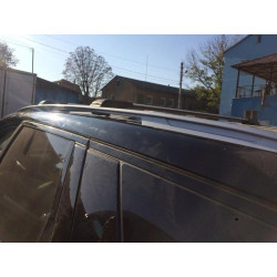 Купити Рейлінги (2 шт) чорні для Land Rover Discovery Sport