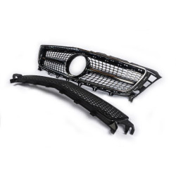 Купити Передня решітка 2011-2014 (Diamond Silver) для Mercedes CLS C218 рр