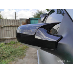 Купити Кришки дзеркал BMW-style (2 шт) для Renault Clio III 2005-2012 рр