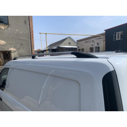 Купить Рейлинги Хром Макси база, металлические ножки для Ford Connect 2014-2021 гг