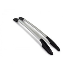 Купить Рейлинги OmsaLine Solid (2 шт, серые) для Fiat Fullback 2016- гг