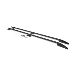 Купити Рейлінги OmsaLine Sport (2 шт, чорні) довга база для Ford Custom 2013-2022 рр