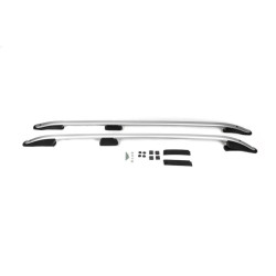 Купити Рейлінги OmsaLine Elegance (2 шт, сірі) для Ford Courier 2014-2023 рр