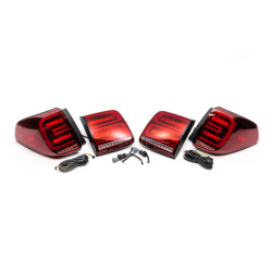 Купити Задні LED ліхтарі (RED-Sequential) для Nissan Armada 2016-2024 рр