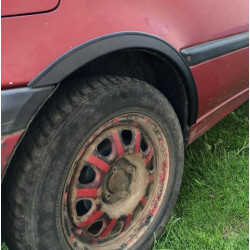 Купить Накладки на арки (4 шт, черные) Металлические для Volkswagen Golf 3