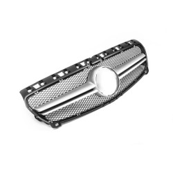Купити Передня решітка AMG Silver (2012-2015) для Mercedes A-сlass W176 рр
