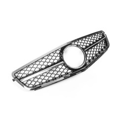 Купити Передня решітка AMG Silver для Mercedes C-class W204 2007-2015рр