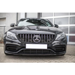 Купити Передня решітка Panamericana GT (для оригінального C63 AMG) 2018-2025, з камерою для Mercedes C-сlass W205 рр