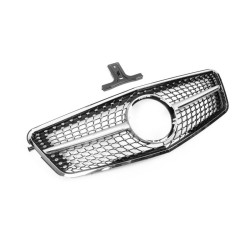 Купить Передняя решетка Diamond Silver (2009-2012) для Mercedes E-сlass W212