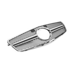 Купити Передня решітка AMG Silver (2009-2012) для Mercedes E-сlass W212 рр