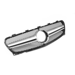 Купити Передня решітка AMG Silver (2017-2019) для Mercedes GLA X156 рр