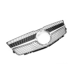 Купить Передняя решетка Diamond Silver (2009-2012) для Mercedes GLK сlass X204