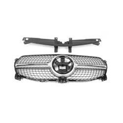 Купить Передняя решетка (Diamond Silver) для Mercedes GLE coupe C167 2019- рр