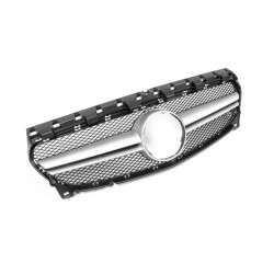 Купити Передня решітка (2017-2019, AMG Silver) для Mercedes CLA C117 рр