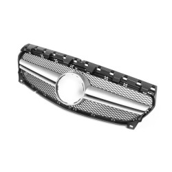 Купити Передня решітка (2017-2019, AMG Silver) для Mercedes CLA C117 рр