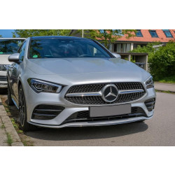 Купить Передняя решетка (Diamond Silver) для Mercedes CLA C118 2019- рр
