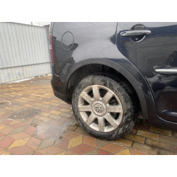 Купить Накладки на арки (4 шт, черные) 2006-2010, Пластиковые для Volkswagen Touran