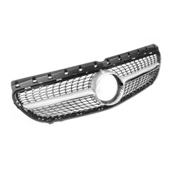 Купити Передня решітка Diamond Silver (2015-2018) для Mercedes B-class W246 рр