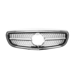 Купить Передняя решетка Diamond (для Classic и Exclusive, 2016-2019) Без места под камеру для Mercedes E-сlass W213