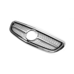 Купить Передняя решетка Diamond (для Classic и Exclusive, 2016-2019) Без места под камеру для Mercedes E-сlass W213