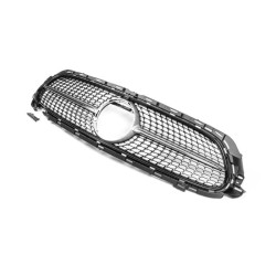 Купить Передняя решетка Diamond Silver (AMG Line, 2020-2024) Без места под камеру для Mercedes E-class coupe C238