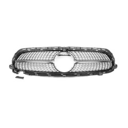 Купить Передняя решетка Diamond Silver (AMG Line, 2020-2024) Без места под камеру для Mercedes E-class coupe C238