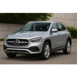 Купити Передня решітка Diamond Silver Без місця під камеру для Mercedes GLA H247 2020- рр