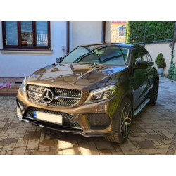 Купить Тюнинг решетка радиатора (Diamond Black) Без камеры для Mercedes GLE coupe C292 2015-2019 гг