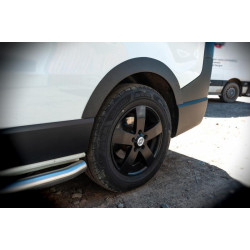 Купити Накладки на арки (6 шт, чорні, ABS) для Nissan NV300/Primastar 2016-рр