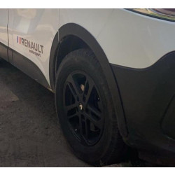 Купити Накладки на арки (6 шт, чорні, ABS) для Nissan NV300/Primastar 2016-рр